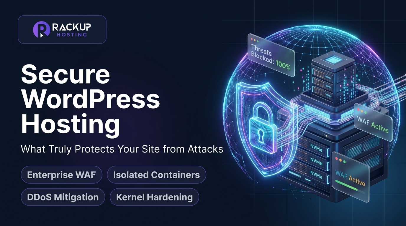 Secure WordPress Hosting: What Truly Protects Your Site from Attacks